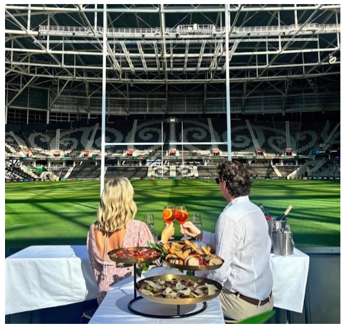 Te-Kaha stadium events including visits and fine dining